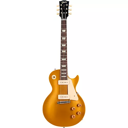 Gibson Custom 1954 Les Paul Goldtop Reissue VOS Electric Guitar Double Gold - musicians--Friend