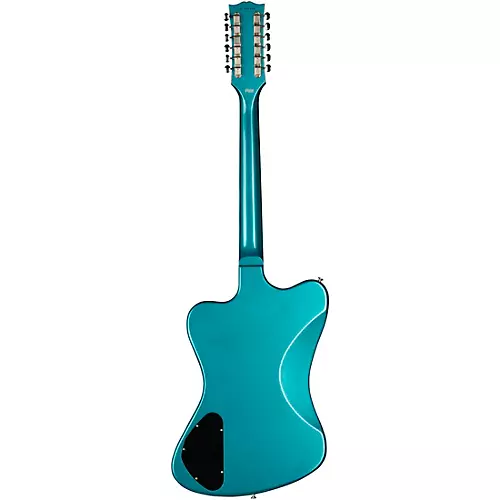 Gibson Custom 1965 Non-Reverse Firebird V 12-String Reissue Electric Guitar Aqua Mist - musicians--Friend