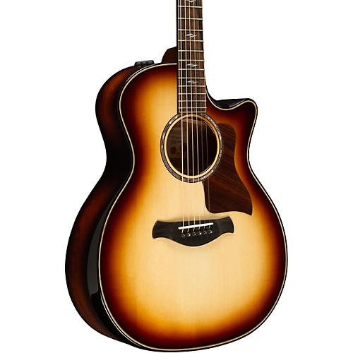 Taylor 814ce Adirondack Spruce Builder's Edition Grand Auditorium Acoustic-Electric Guitar Shaded Edge Burst - musicians--Friend