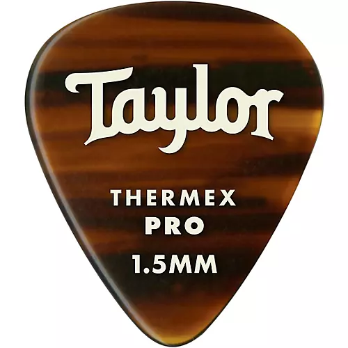 Taylor Premium 351 Thermex Pro Picks Tortoise Shell 6-Pack 1.5 mm 6 Pack - musicians--Friend