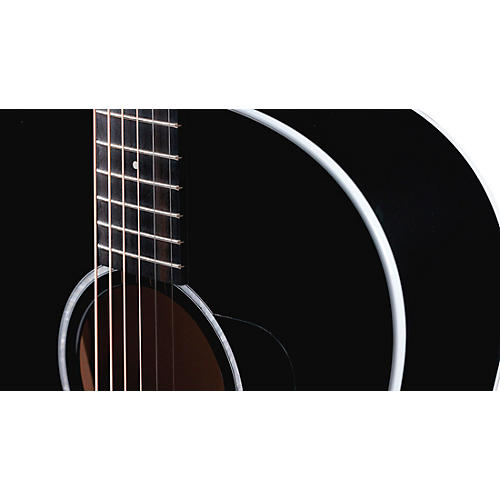 Taylor 217e Plus Grand Pacific Acoustic-Electric Guitar Black - musicians--Friend
