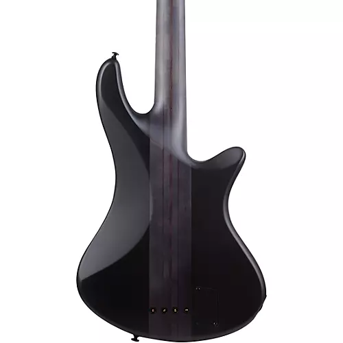 Schecter Guitar Research Stiletto-4 Stealth Pro LH Satin Black - musicians--Friend