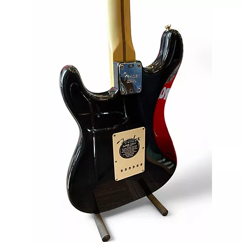 Used Fender Artist Series Eric Clapton Stratocaster Black Solid Body Electric Guitar Black - musicians--Friend