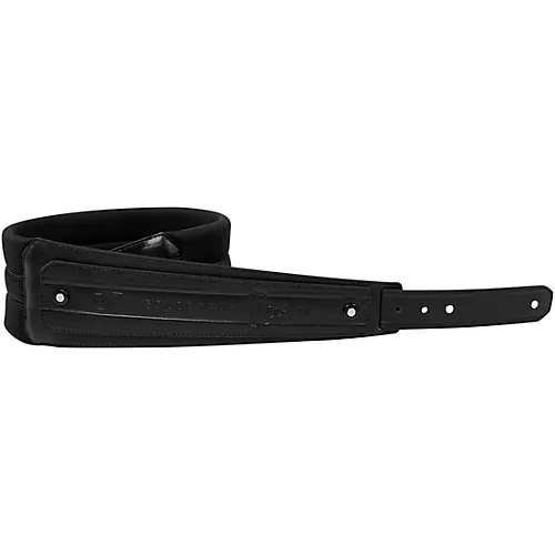 Gruv Gear SoloStrap Neo 4 in. Wide Guitar Strap Black 4 in. - musicians--Friend