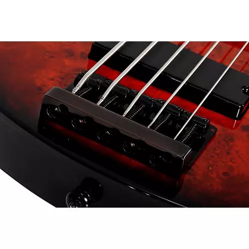 Schecter Guitar Research C-5 Standard 5-String Electric Bass Guitar Tobacco Burl - musicians--Friend