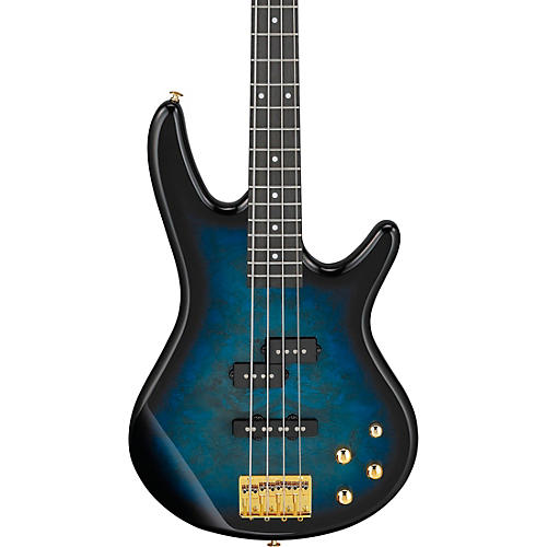 Ibanez GSR200PC 4-String Electric Bass Guitar Transparent Marine Burst - musicians--Friend