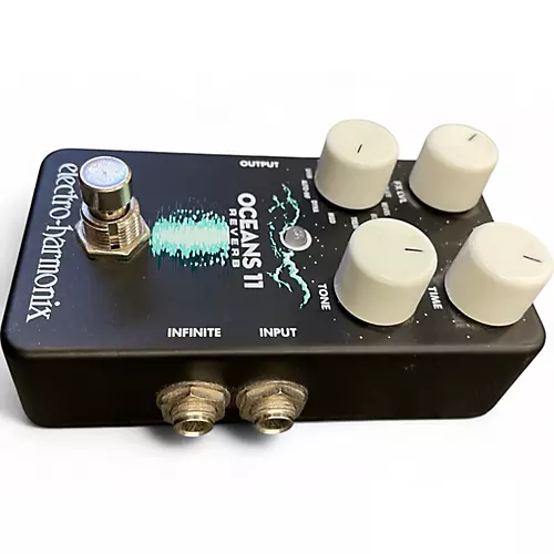 Used Electro-Harmonix Oceans 11  Reverb Effect Pedal - musicians--Friend