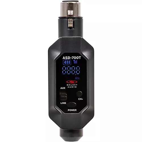 Galaxy Audio ASD-700 Digital 15 Channel UHF Plug & Play Wireless In-Ear Monitor System with EB5 Earbuds Frequency CODE B5 550-569 MHz Frequency CODE B5 550-569 MHz - musicians--Friend