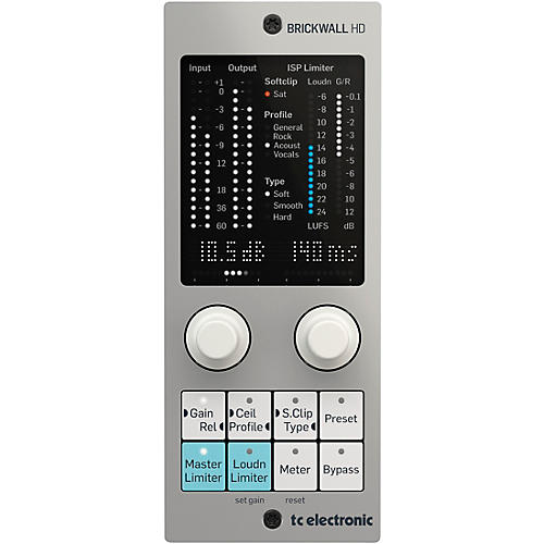 TC Electronic BRICKWALL HD-DT Mastering Brickwall Limiter Plug-in with Dedicated Hardware Interface - musicians--Friend