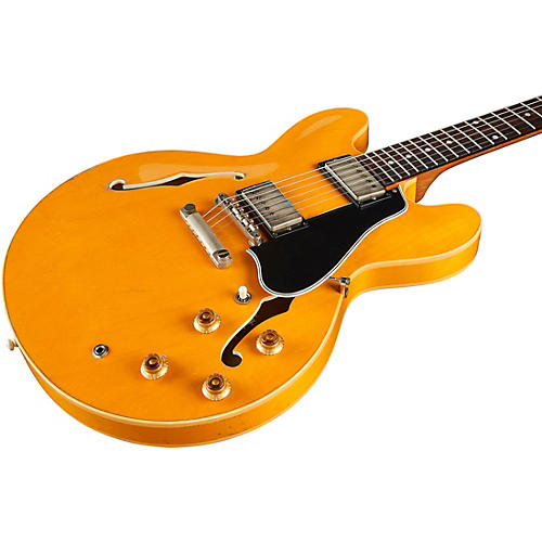 Gibson Custom Murphy Lab 1958 ES-335 Heavy Aged Semi-Hollow Electric Guitar Dirty Blonde - musicians--Friend