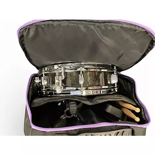 Used Yamaha 13in SK285 SNARE KIT Trans Black Drum Trans Black 31 - musicians--Friend