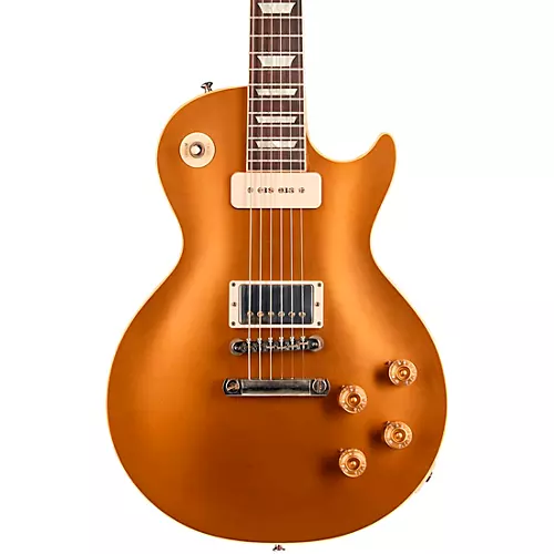 Gibson Custom M2M Murphy Lab Fifty-Five Les Paul Standard Ultra Light Aged Electric Guitar Double Gold - musicians--Friend