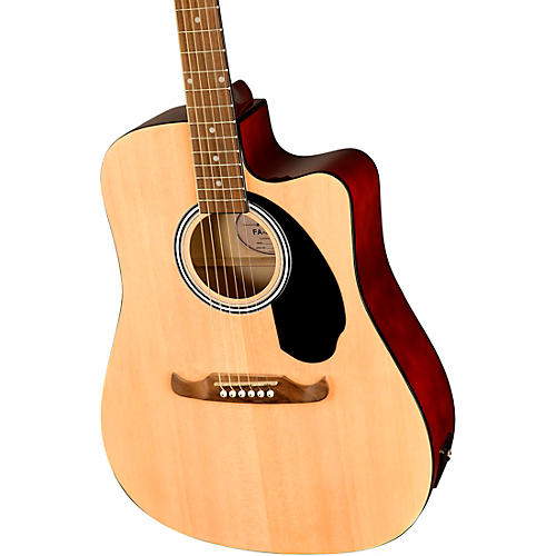Fender FA-125CE Dreadnought Acoustic-Electric Guitar Natural - musicians--Friend