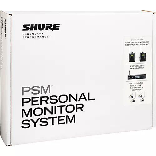 Shure PSM 300 Twin Pack Pro Band J13 - musicians--Friend