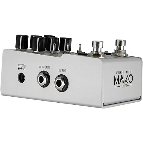 Open-Box Walrus Audio Mako Series D1 Delay Effects Pedal Condition 1 - Mint Silver - musicians--Friend