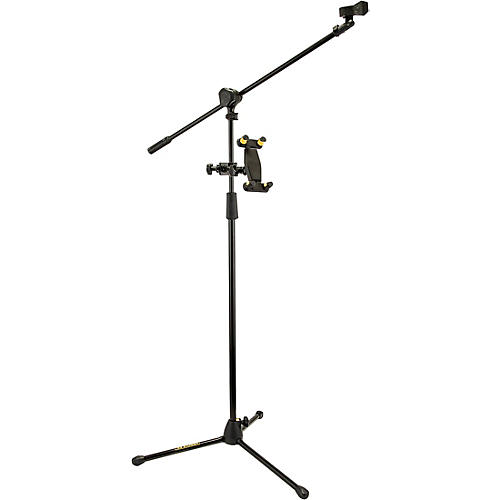 Hercules The Artist Stage Pack Microphone Stand With Phone/Tablet Holder Bundle - musicians--Friend