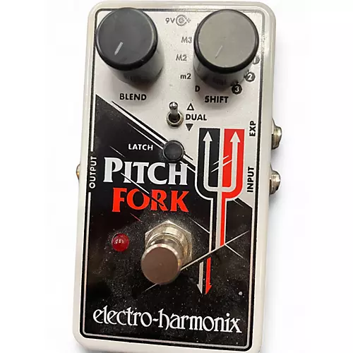 Used Electro-Harmonix Pitch Fork Polyphonic Pitch Shifting Effect Pedal - musicians--Friend