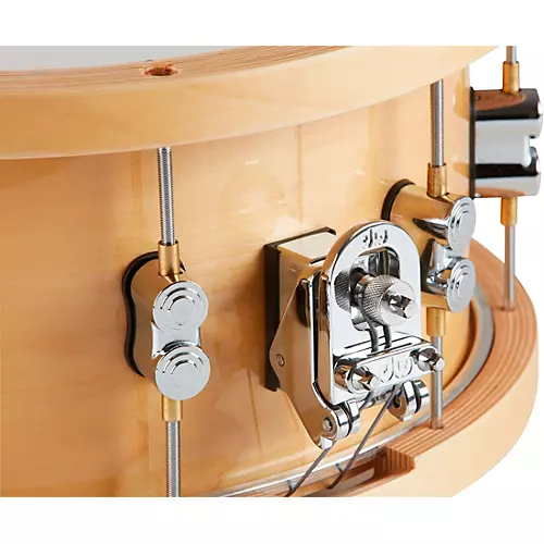 PDP by DW Concept Series 20-Ply Snare Drum With Wood Hoops 14 x 6.5 in. Natural Lacquer - musicians--Friend