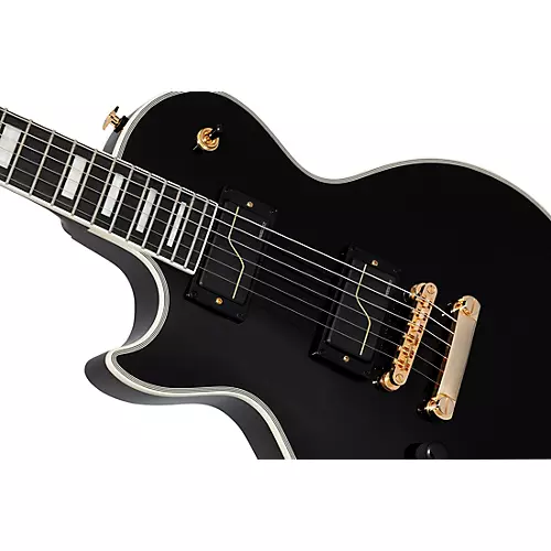 Epiphone Matt Heafy Les Paul Custom Origins Left-Handed Electric Guitar Ebony - musicians--Friend