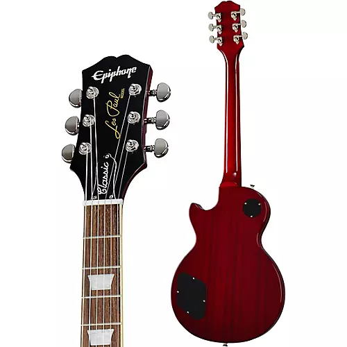 Epiphone Les Paul Classic Electric Guitar Ebony - musicians--Friend