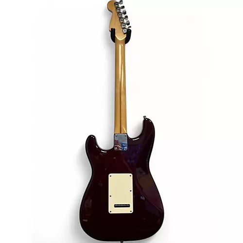 Used Fender American Standard Telecaster Maroon Solid Body Electric Guitar Maroon - musicians--Friend