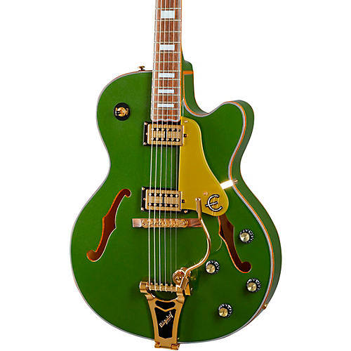 Epiphone Emperor Swingster Hollowbody Electric Guitar Delta Blue Metallic - musicians--Friend