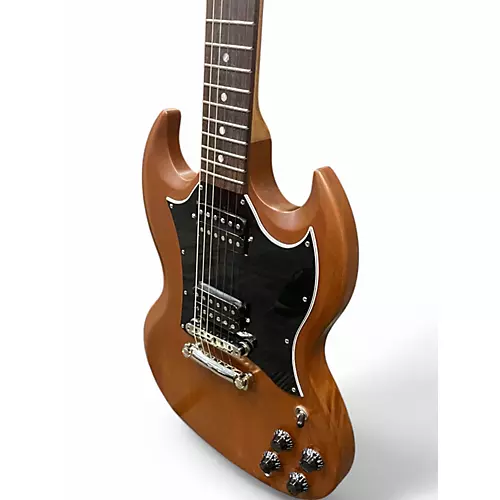 Used Gibson SG Tribute Brown Solid Body Electric Guitar Brown - musicians--Friend