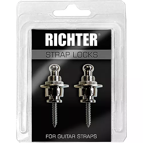 RICHTER Strap Lock Set Black - musicians--Friend