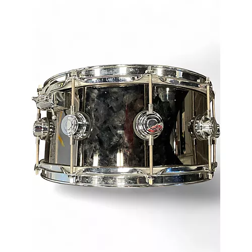 Used DW 14X5.5 Collector's Series Snare Drum Black Nickel Over Brass black nickel over brass 211 - musicians--Friend