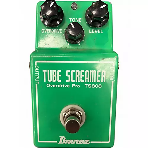 Used Ibanez TS808 Reissue Tube Screamer Distortion Keeley Mod Effect Pedal - musicians--Friend