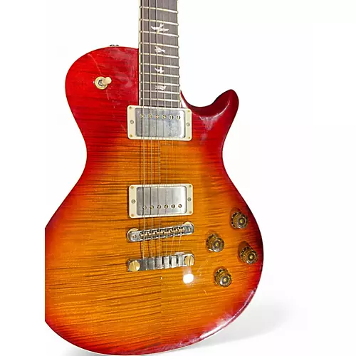 Used PRS McCarty 594 10 Top Dark Cherry Burst Solid Body Electric Guitar Dark Cherry Burst - musicians--Friend