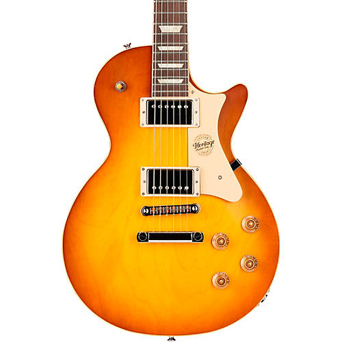 Heritage Custom Shop Core Collection H-150 Plain Top Electric Guitar Dirty Lemon Burst - musicians--Friend