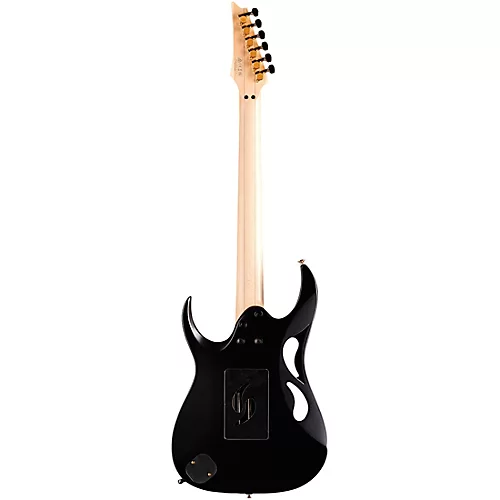 Ibanez PIA3761 Steve Vai Signature Electric Guitar Onyx - musicians--Friend