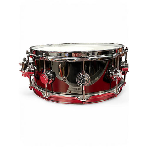 Used DW 14X4.5 Collector's Series Snare Nickel Over Brass Drum Nickel Over Brass 209 - musicians--Friend