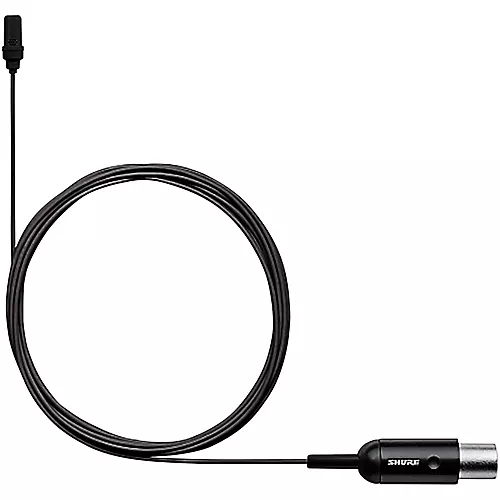 Shure UL4 UniPlex Cardioid Subminiature Lavalier Microphone With RPM400 Preamp XLR Connector Black - musicians--Friend