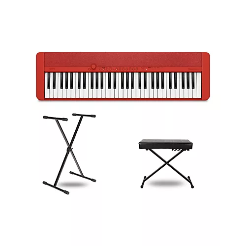 Casio Casiotone CT-S1 Keyboard With Stand and Bench White - musicians--Friend