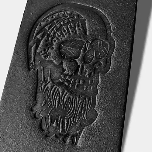 RICHTER Brent Hinds Artist Series 1520BH Guitar Strap Black 2 in. - musicians--Friend
