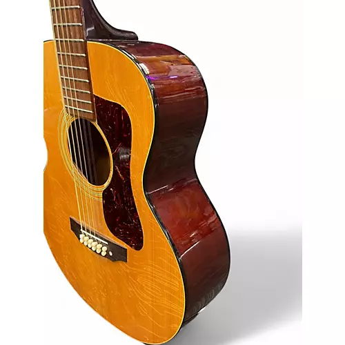 Used 1973 Guild F112 Natural 12 String Acoustic Guitar Natural - musicians--Friend