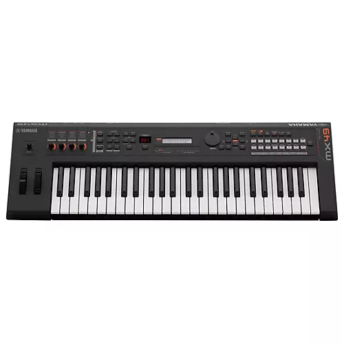 Yamaha MX49 49-Key Music Production Synthesizer Essentials Bundle Black - musicians--Friend