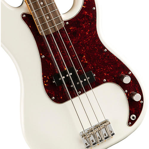 Squier Classic Vibe '60s Precision Bass Guitar Olympic White - musicians--Friend