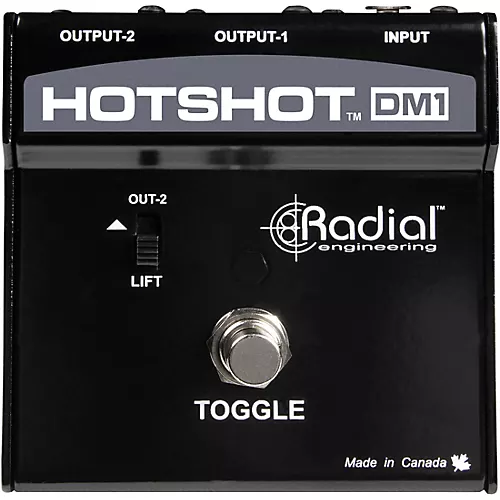 Radial Engineering HotShot DM1 Microphone Signal Muting Footswitch - musicians--Friend