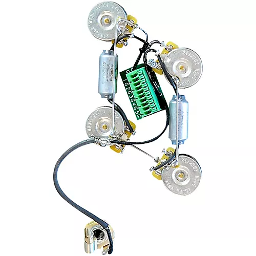 Mojotone Solderless Les Paul Guitar Wiring Harness (Long Shaft) - musicians--Friend