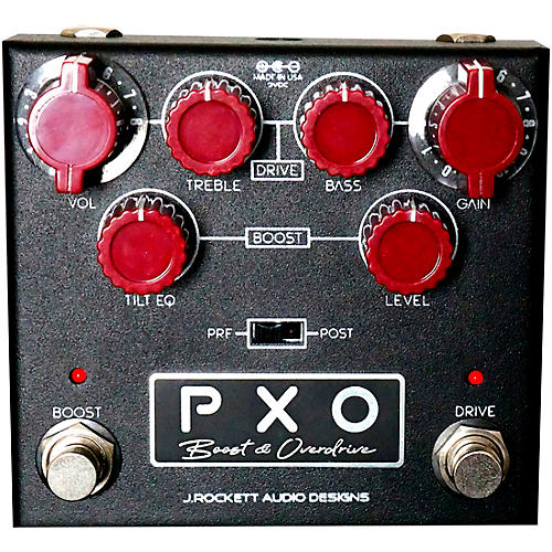 J.Rockett Audio Designs Phil X Signature Overdrive Effects Pedal Black - musicians--Friend