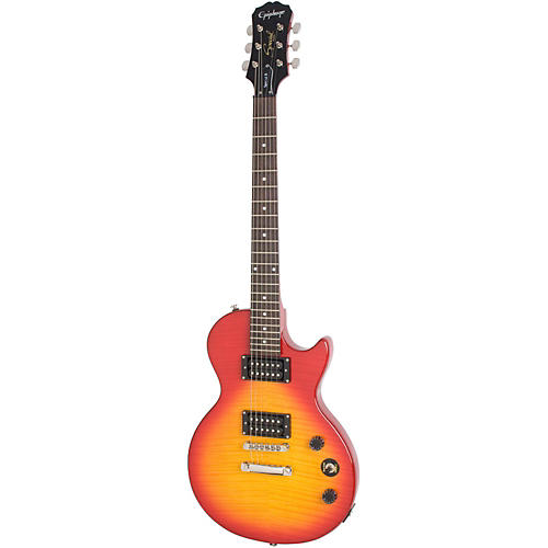 Epiphone Les Paul Special-II Plus Top Limited-Edition Electric Guitar Transparent Black - musicians--Friend