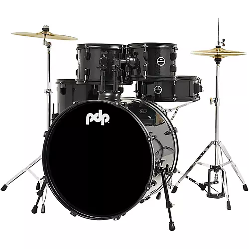 PDP by DW Encore Complete 5-Piece Drum Set With Hardware & Cymbals Azure Blue - musicians--Friend
