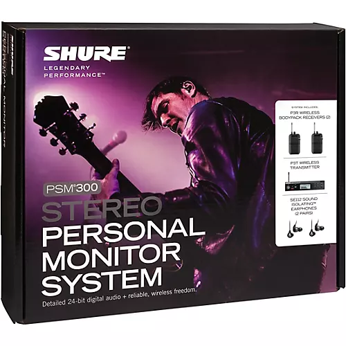 Shure PSM300 Twin Pack Band J13 - musicians--Friend