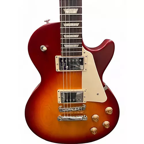 Used 2021 Gibson Les Paul Tribute Cherry Sunburst Solid Body Electric Guitar Cherry Sunburst - musicians--Friend