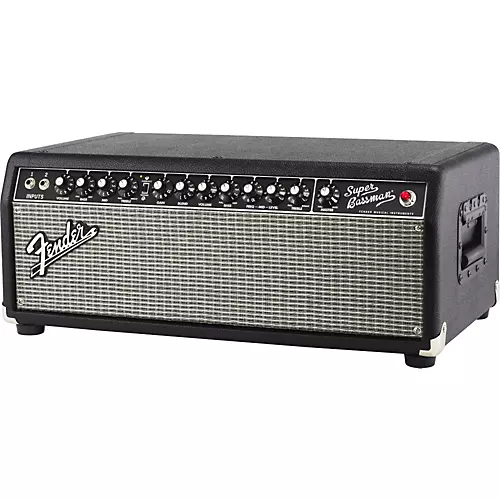 Fender Super Bassman Pro 300W Tube Bass Amp Head Black - musicians--Friend