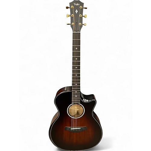 Used Taylor 324CE Builder's Edition Shaded Edge Burst Acoustic Electric Guitar Shaded Edge Burst - musicians--Friend