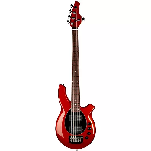 Ernie Ball Music Man Bongo 5 HH BFR Electric Bass Blood Orange - musicians--Friend